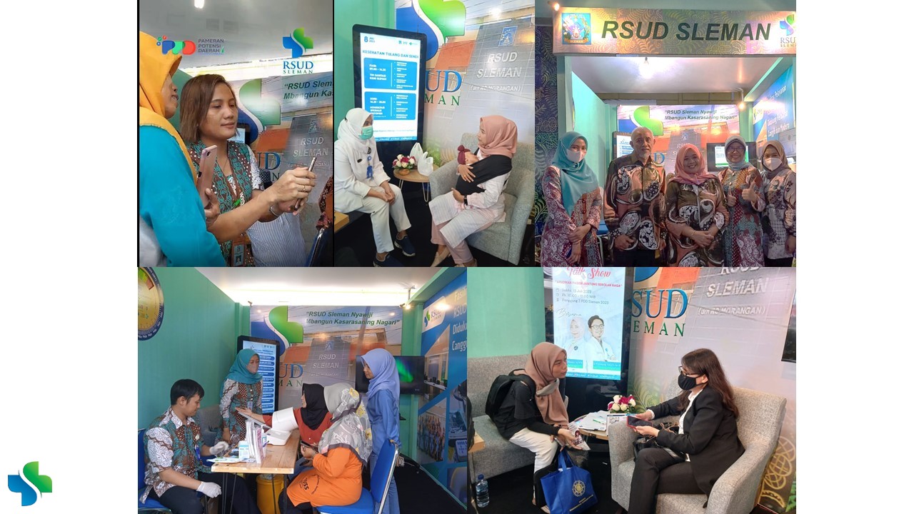 RSUD Sleman Memeriahkan Pameran Potensi Daerah (PPD) 2023